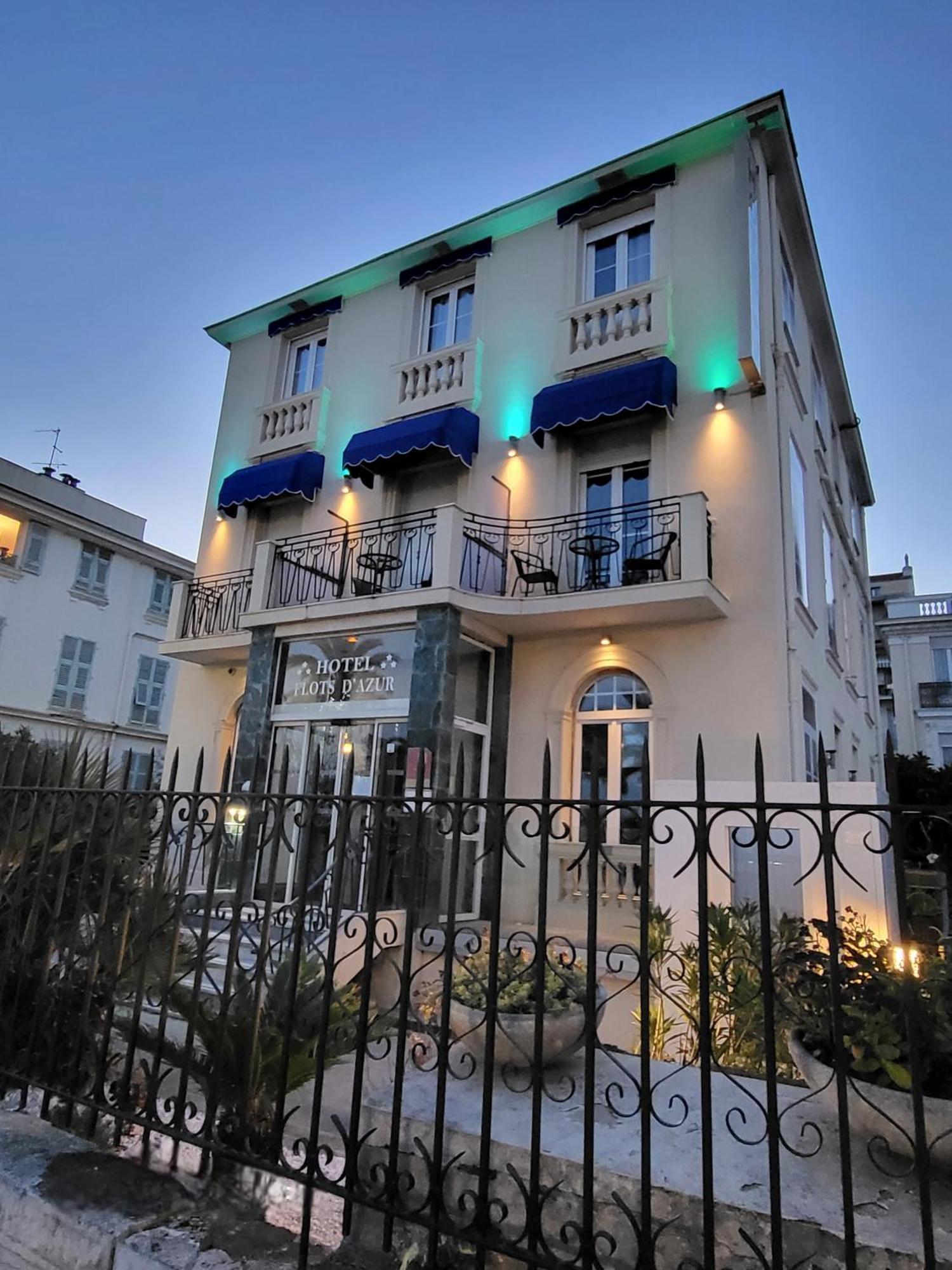 Hotel Flots D'Azur Promenade Des Anglais Niza Exterior foto
